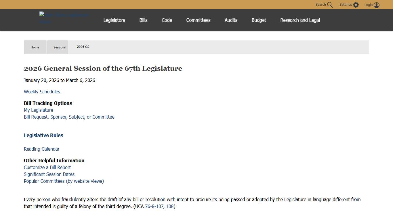 2026 General Session